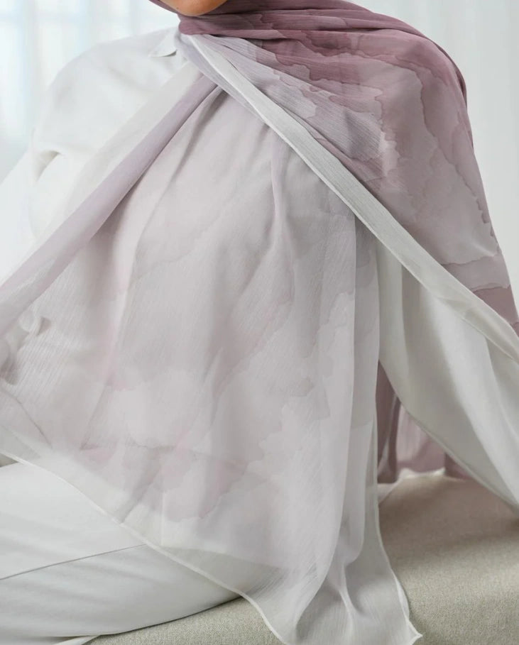 Rose x Mauve Dubetta Scarf