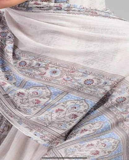 Powderblue Kuwaiti Scarf