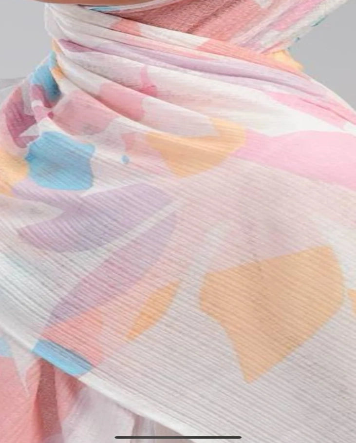 Pastelpink Kuwaiti Scarf