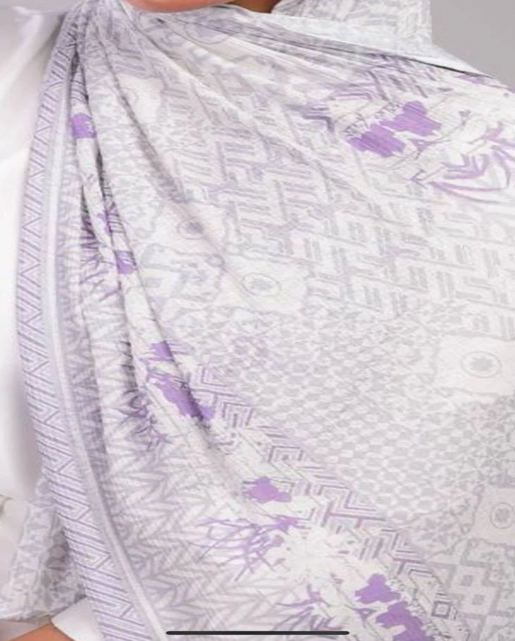 Lavender Kuwaiti Scarf