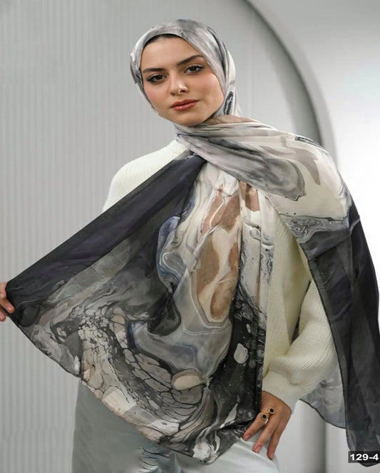 Marble DUBETTA X SATIN SCARF