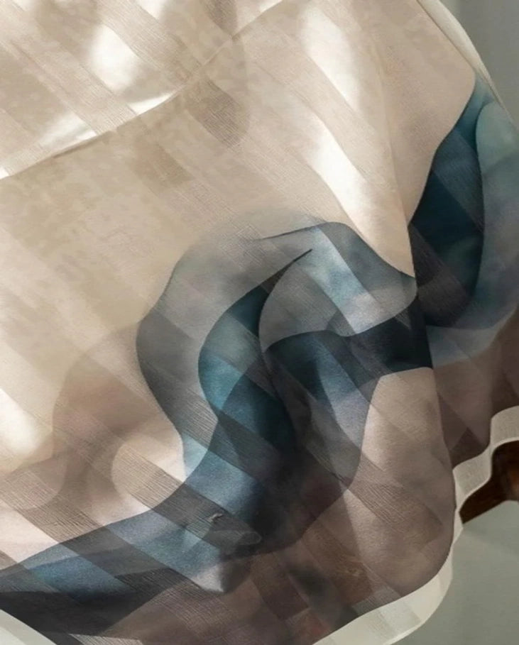 Lvory Waves Dubetta x satin Scarf