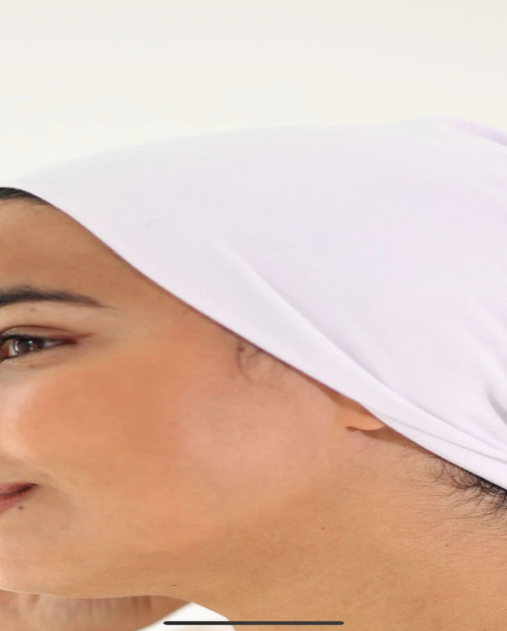 No Thread cap : white