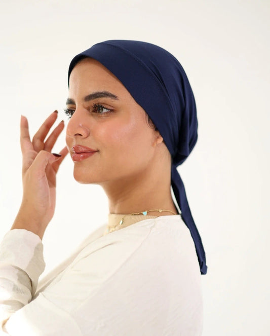Cap With Support : Navy