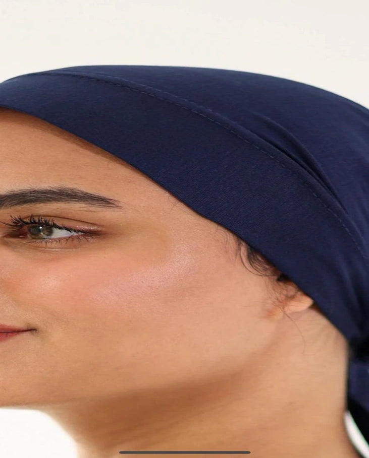 Cap With Support : Navy