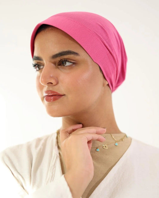 Cap With Support : Pink