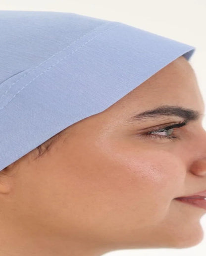 Cap With Support : Baby Blue