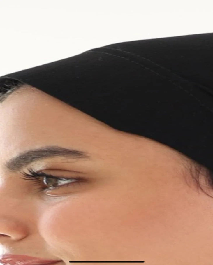 Cap With Support : Black