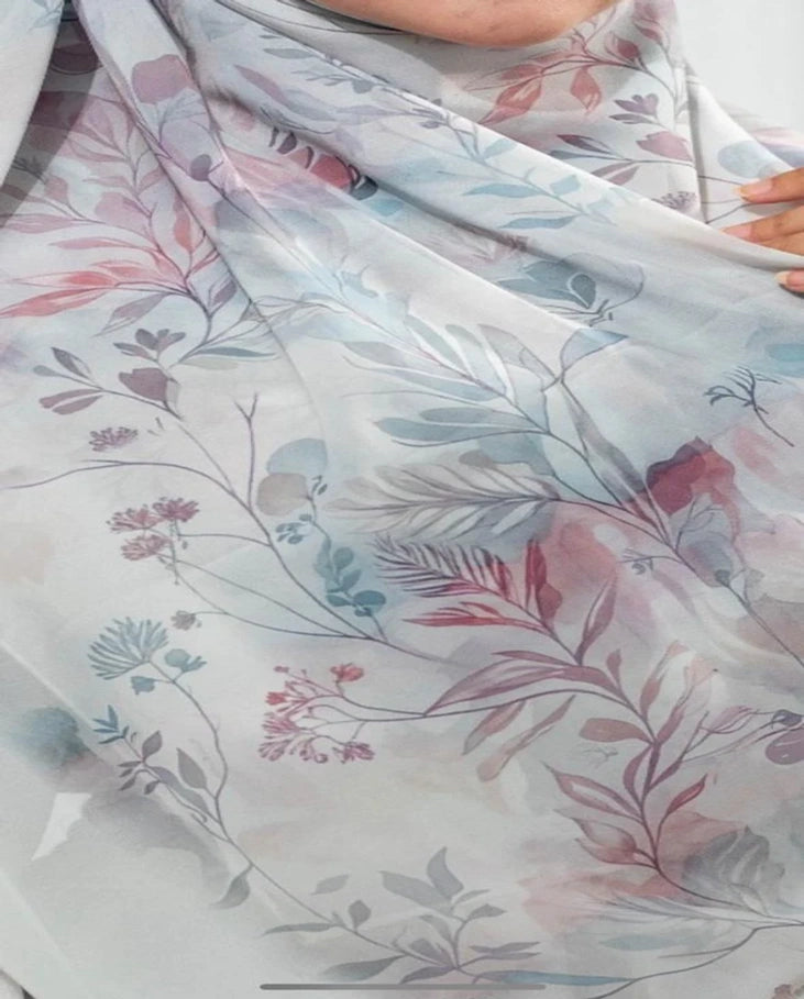 Rose Sky Khimar Malezy