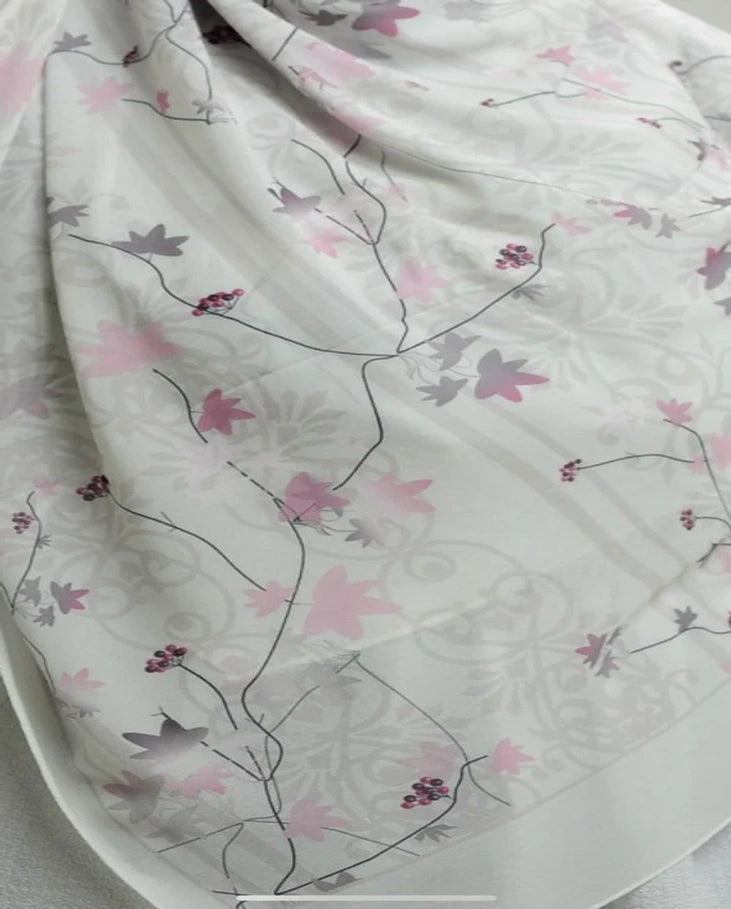 Lilac Gray Khimar Malezy