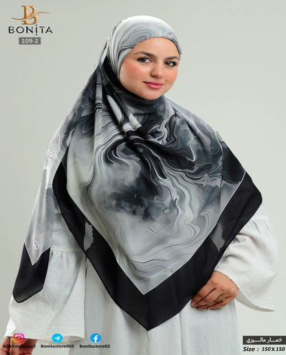 Smoky Waves Khimar Malezy