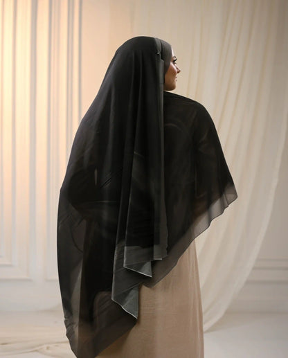Classic Black Khimar