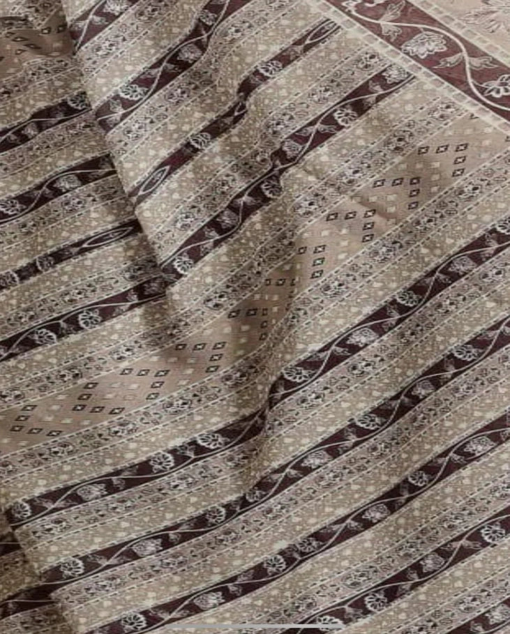 Cafe Striped Khimar