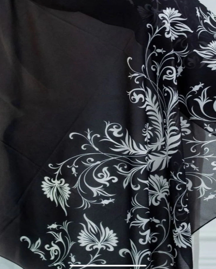 Dark Elegant Khimar