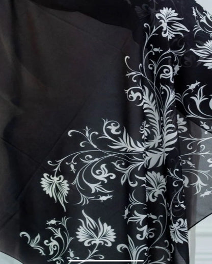 Dark Elegant Khimar
