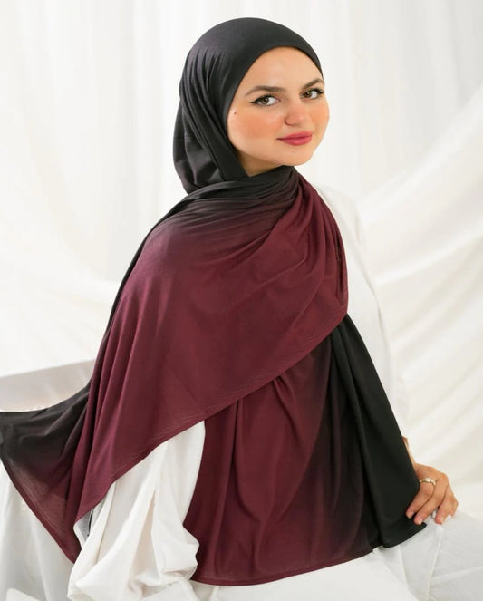 Burgundy x Black Kuwaiti Dedrade