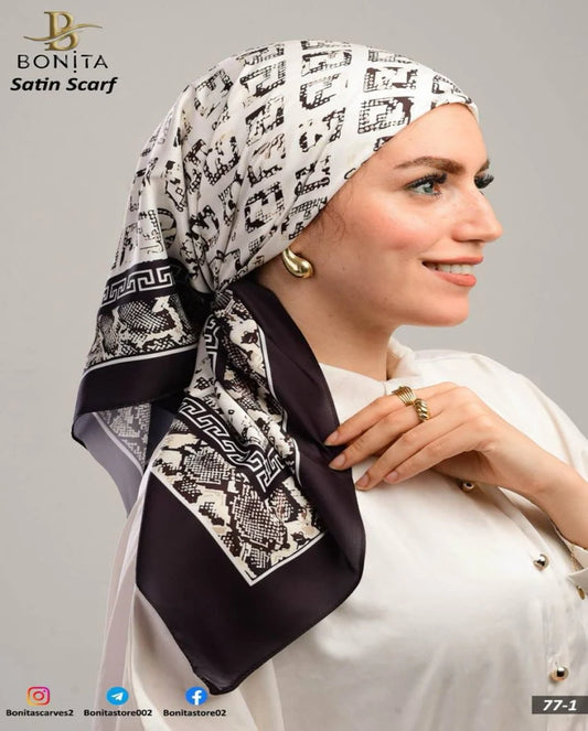 Markat Satin Square Scarf