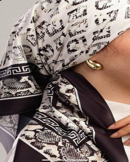 Markat Satin Square Scarf