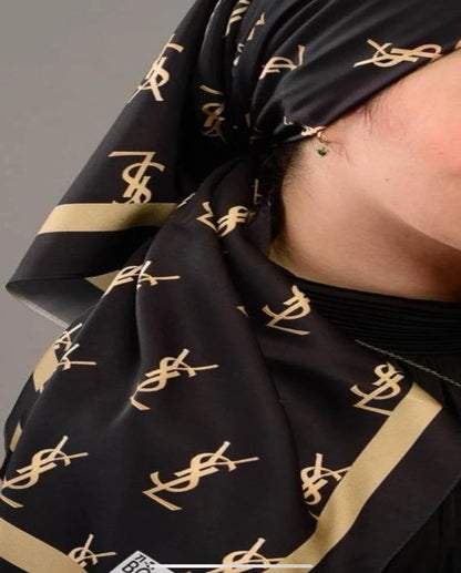 Markat Satin Square Scarf