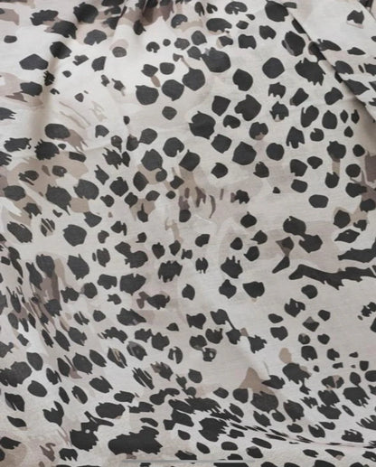 Stone Leopard Cotton