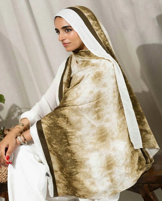 Modal Marble  LightBrown & Beige