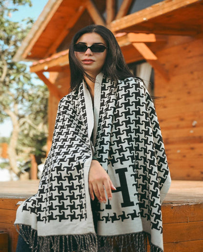 H Pattern Shawl