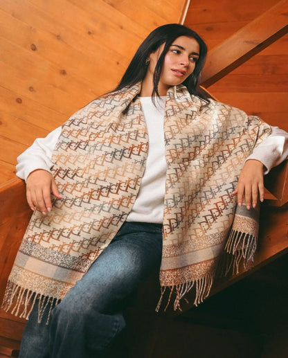 Dior Stripes Shawl
