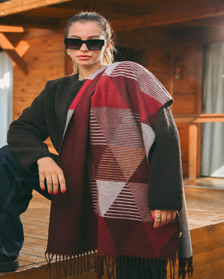 Bonita Grid Shawl
