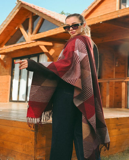 Bonita Grid Shawl