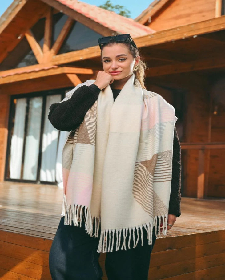 Bonita Grid Shawl