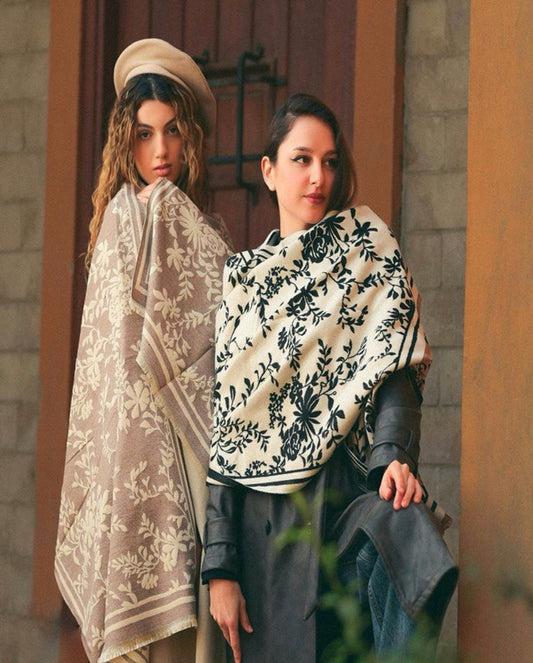 Bonita Leaves Shawl
