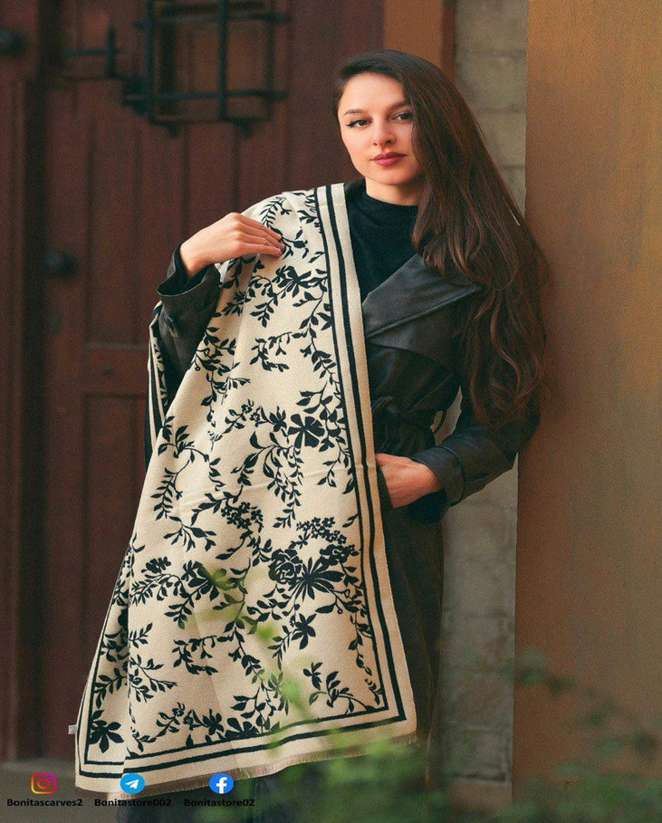 Bonita Leaves Shawl