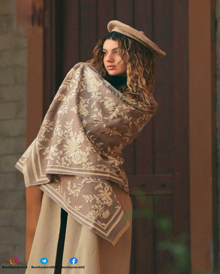 Bonita Leaves Shawl