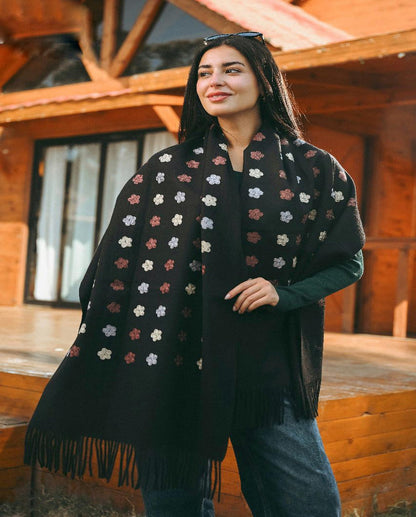 Bonita Floral Shawl