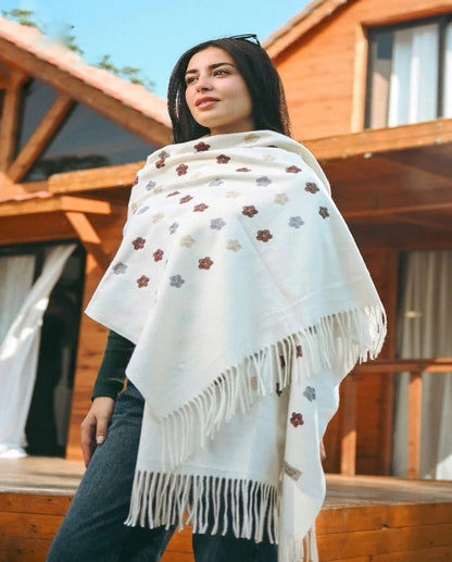 Bonita Floral Shawl