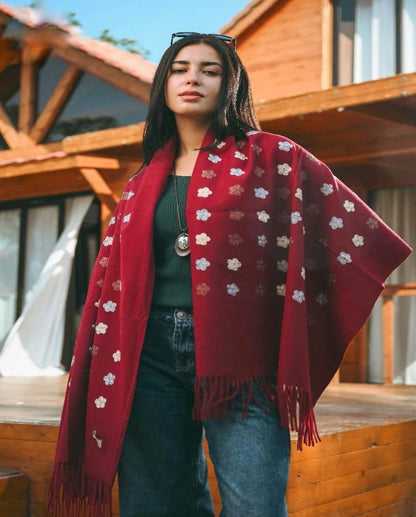 Bonita Floral Shawl