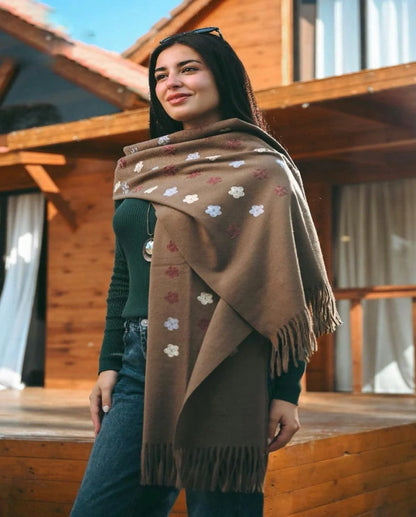Bonita Floral Shawl