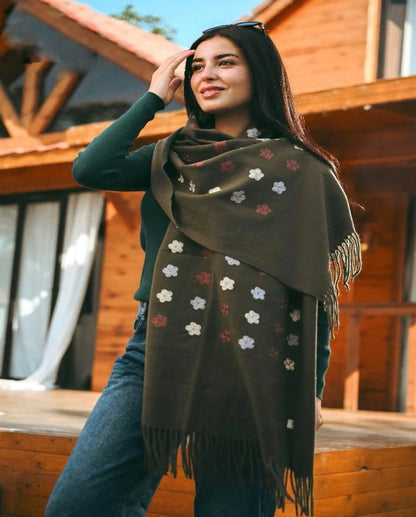Bonita Floral Shawl