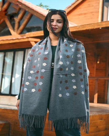 Bonita Floral Shawl