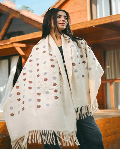Bonita Floral Shawl