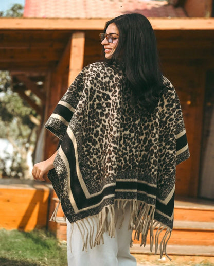 Framed Leopard Capes