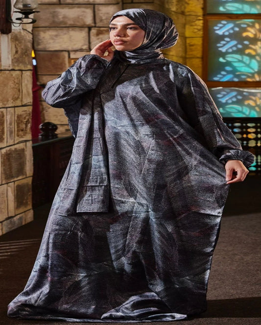 SMOKY GREY Satin Isdal